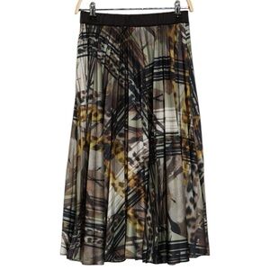 NWT TAHARI ‘CONGA’ KNIFE PLEATED MIDI SKIRT